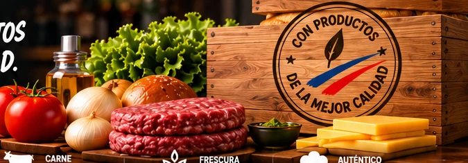 Ingredientes para hamburguesas
